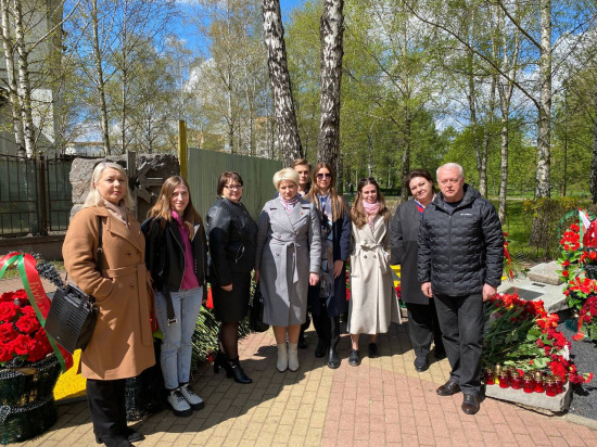 Представители Государственного предприятия "БелПСХАГИ" почтили память героев-ликвидаторов Чернобыльской катастрофы