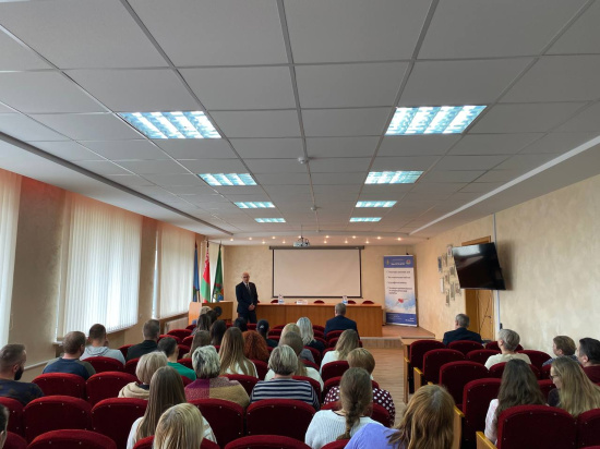 Председатель Госкомимущества Дмитрий Матусевич обсудил роль экономической безопасности на Государственном предприятии "БелПСХАГИ"